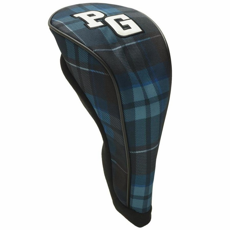 新品 パーリーゲイツ チェック柄 キャディバッグ ヘッドカバーセット