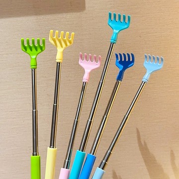 小廢物俱樂部 伸縮抓癢筆 不求人原子筆 抓癢棒 抓背器 原珠筆 創意減壓筆 學生禮物 生日禮物 交換禮物 創意文具 小廢