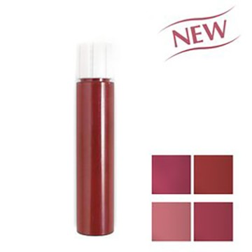 【ZAO法式竹彩】法式有機認證竹彩優雅口紅釉蜜簡裝 (4色可選)-廠商直送