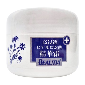 BEAUTIA 倍立雅 玻尿酸超導保濕精華霜 80g  1罐