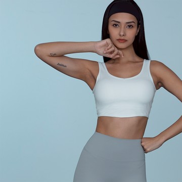 RibCloud 桃心領Bra Top