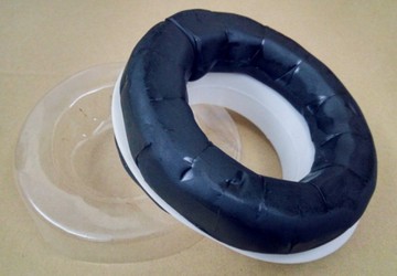 【麗室衛浴】A-009-7 馬桶移位專用防臭套管、 移位偏心管 密封圈