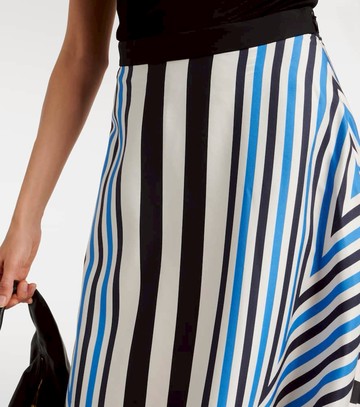 Joseph Cretto silk and cotton maxi skirt