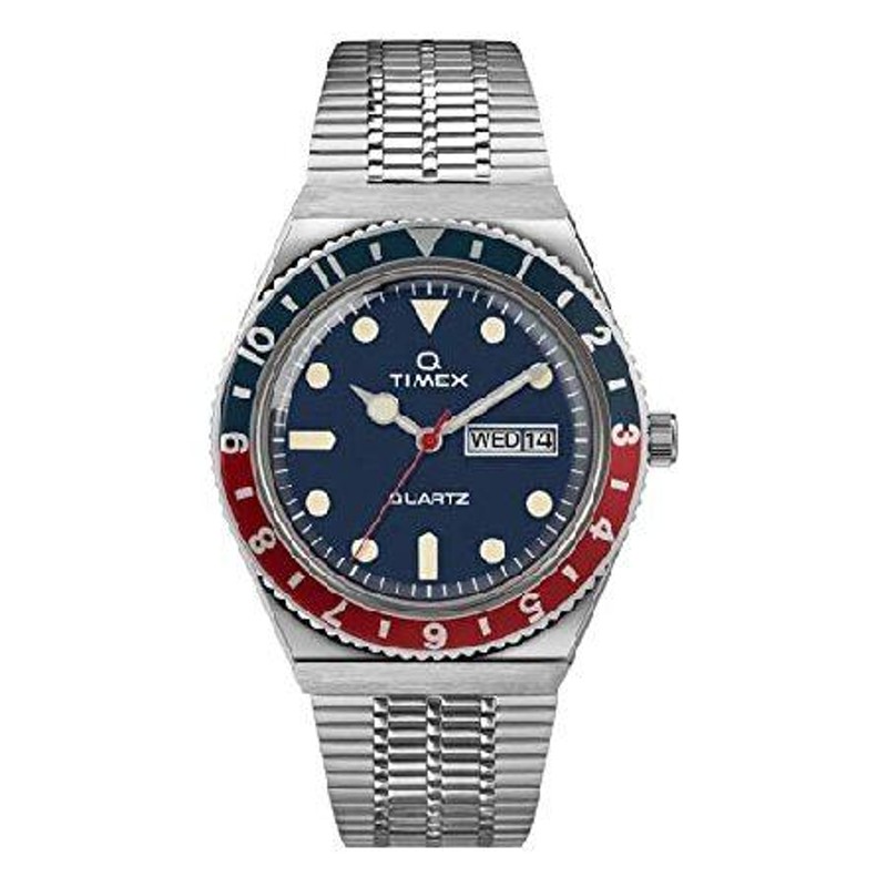 Timex Men's Q Reissue 38mm Stainless Steel Bracelet Watch