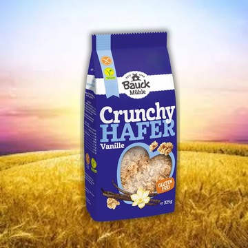 【德國寶客BauckHof】無麩質燕麥脆片 Vegan 325g/包