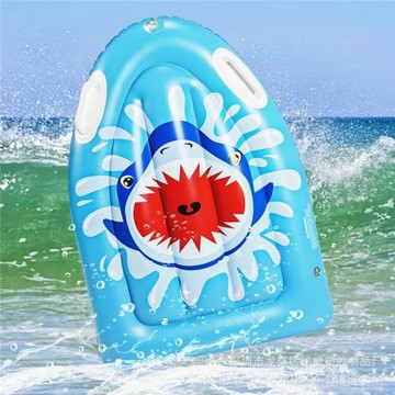 熱銷充氣沖浪滑板浮板滑水道浮板新款水上兒童充氣沖浪板浮水板