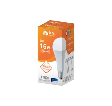 【無藍光】舞光LED 16W 燈泡-黃光  LED-E2716W
