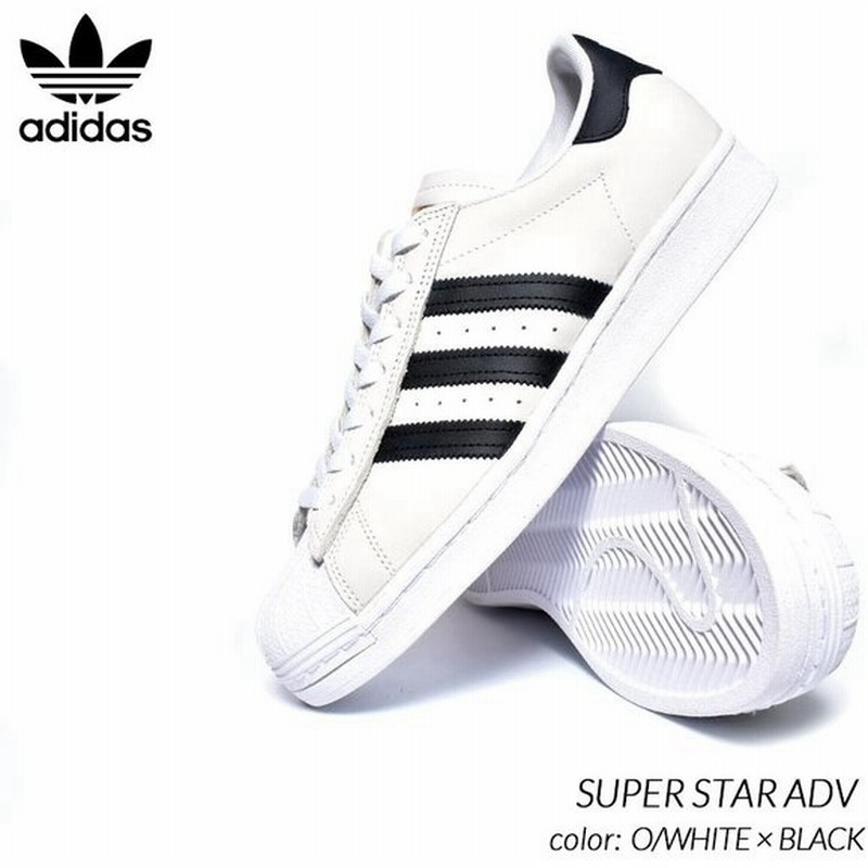Adidas Sb Super Star Adv O White Black アディダス スーパースター スニーカー 白 ホワイト ブラック 黒 メンズ Fv0322 通販 Lineポイント最大0 5 Get Lineショッピング