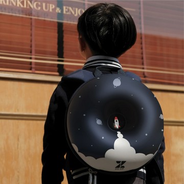 zoyzoii｜甜甜圈兒童雙肩書包-宇宙星空