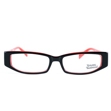 【Vivienne Westwood】英國薇薇安魏斯伍德個性流星系列光學眼鏡(黑/紅) VW135-01