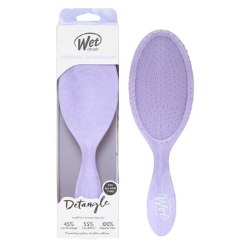 Wet brush 速乾去結氣墊經典梳  1個  光映紫