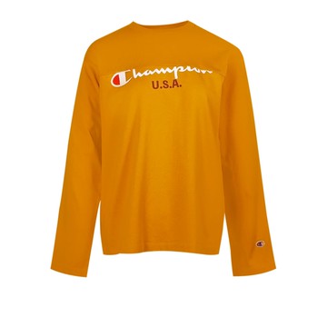 草寫LOGO圓領上衣