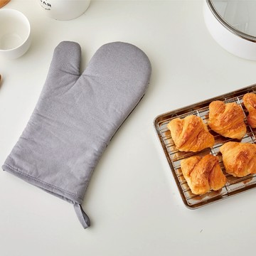 【UDiLiFE】樂司長型防滑隔熱手套 廚房烘焙用 微波爐隔熱手套 加厚耐高溫 防燙手套 耐高溫手套 烤箱手套 防熱手套