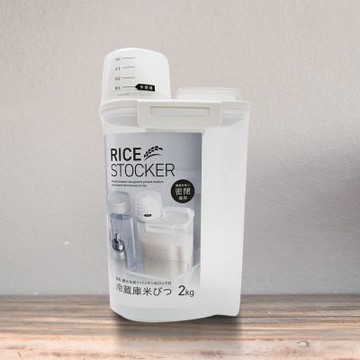 ASVEL冷藏庫密封米桶-2Kg-2入組