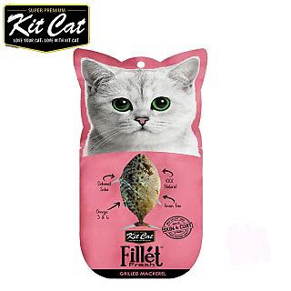 100% Kitcat小鮮肉系列-炙烤鯖魚柳條 30g