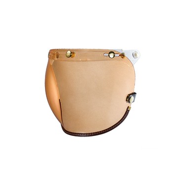 咖啡皮革TOP PP風鏡-琥珀色