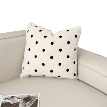 HOOM 禾慕生活 128.點點抱枕  45 x 45cm  黑色 + 白色