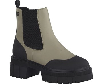 S.OLIVER GREEN CASUAL CLOSED BOOTIES 綠色女款鞋子