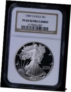 アンティークコイン S Proof Silver Eagle NGC PF Ultra Cameo