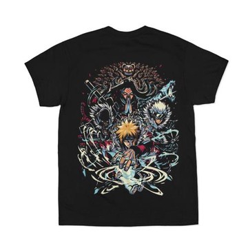 NARUTO 火影忍者短袖T恤周邊衣服聯名tshirt生日禮物動漫畫男女款