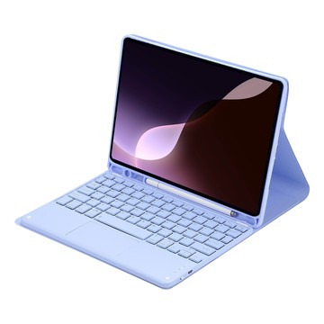 DTAudio iPad磁吸式藍牙鍵盤 + 保護套 9吋  紫色  1個  BKP-9-VT