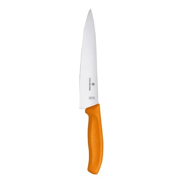 VICTORINOX 瑞士維氏 主廚刀 125g  31.5cm  橘色  1支