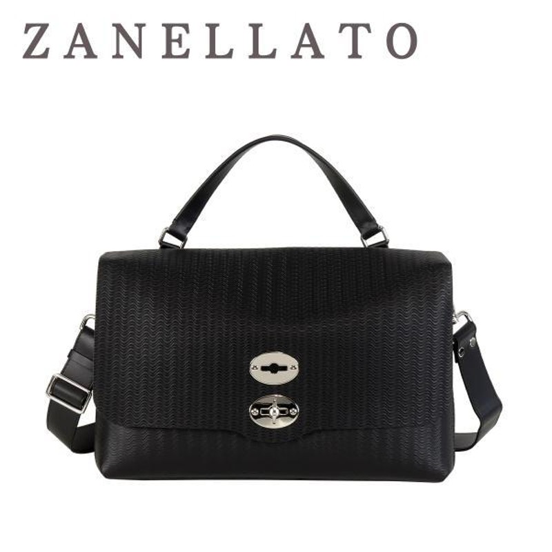 ZANELLATO POSTINA M+ CACHEMIRE BLANDINE 36107 63 NERO ブラック ショルダーバッグ 2WAY  ハンドバッグ | LINEブランドカタログ