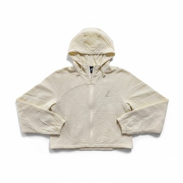 KANGOL 外套 淺黃 泡泡紗 夏日 輕薄外套 女 6622142061