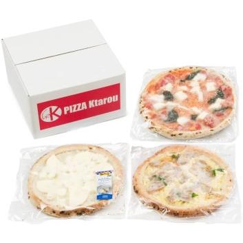 ふるさと納税 冷凍石窯PIZZA　3枚セット　ピザ 冷凍 マルゲリータ てりやき 4種のチーズ [072-001] 山形県米沢市
