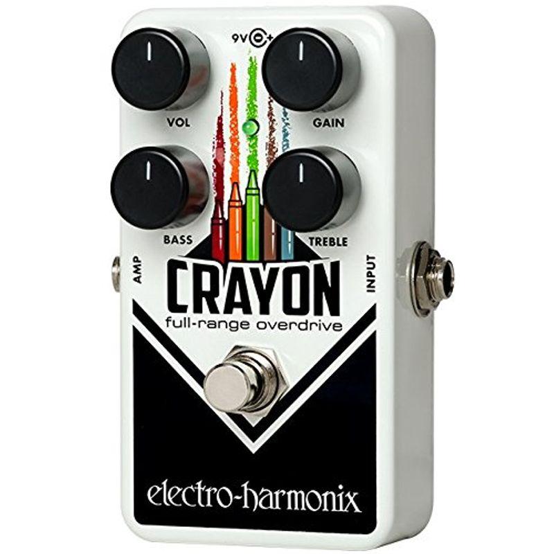 electro-harmonix エレクトロハーモニクス エフェクター オーバードライブ Crayon 01 シャーシ黒 国内正規品