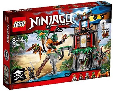 LEGO 樂高 幻影忍者 離地小島 虎島 70604