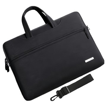 電腦包 12~13.3吋(36 x 26cm) 低調黑 輕巧便攜 多功能收納 防震耐磨