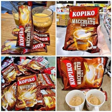 特產越南咖啡 三合一咖啡Cafe hoa tan kopiko x (10goi nho)休閒零食