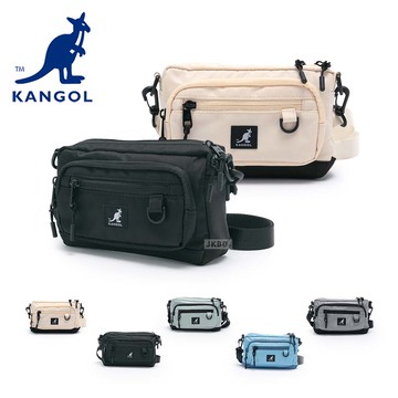 袋鼠 【 KANGOL 】多色款機能側背包 64558707-廠商直送
