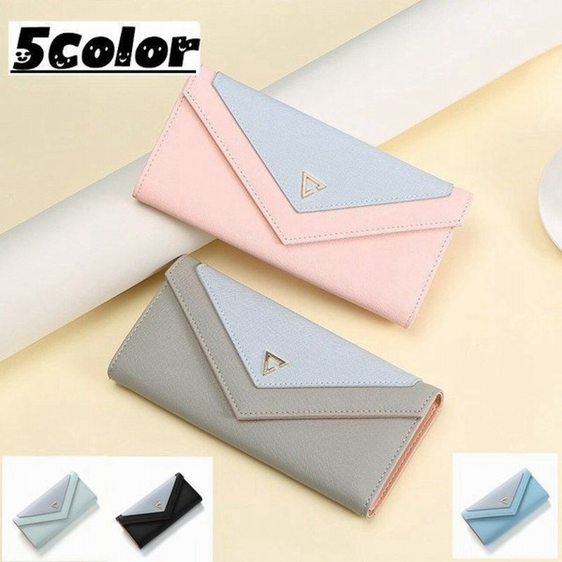 レディース 財布 長財布 婦人用 女性用 女の子 レディース財布 バイカラー 二色 二色カラー かわいい シンプル シンプルデザイン きれいめ カード 通販 Lineポイント最大0 5 Get Lineショッピング
