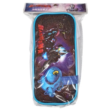 ULTRAMAN 超人力霸王 雅克方型造型筆袋  深藍色  1個