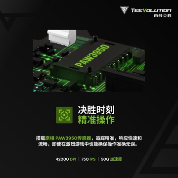 帝斧立勝 Terra 特拉 XD9PT 右手人體工學輕量化類703游戲滑鼠