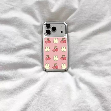 櫻桃米菲適用蘋果17手機殼iPhone16promax膚感15水凝殼14/13/12女