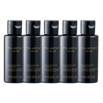 【shu uemura 植村秀】黑米精萃潔顏油50ml 5入組 公司貨 卸妝油