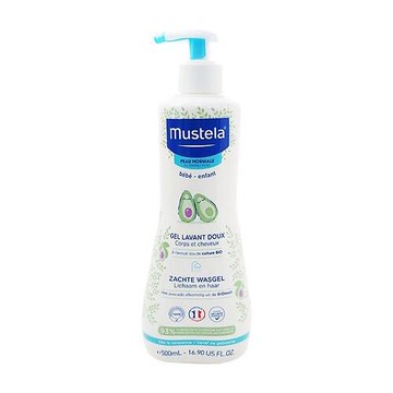 MUSTELA 寶寶洗髮沐浴露/Dermo雙潔乳(500ml)『STYLISH MONITOR』D013520