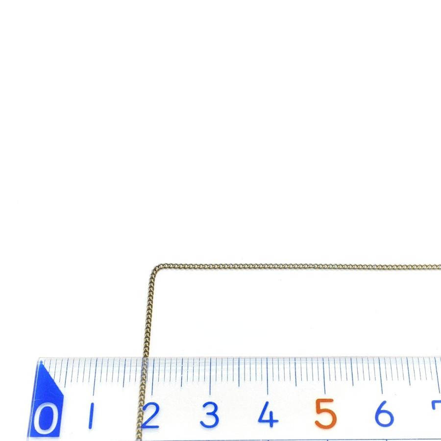 5m切り売り　細め 約1mm高品質キヘイチェーン 金古美