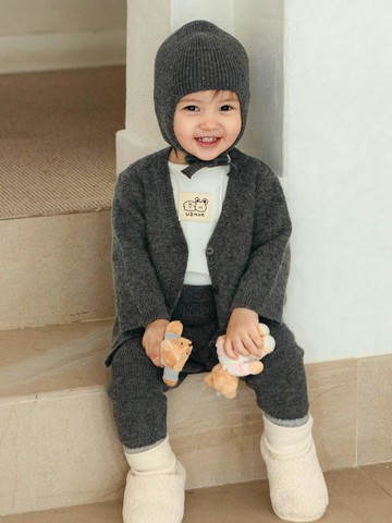 Pop Pop Knit Leggings (C1WQ7401-CH)