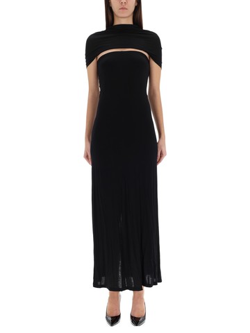 helmut lang long "sash" dress