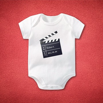 wonderful Life  短袖包屁衣 客製 嬰兒 新生兒 彌月 滿月 禮物