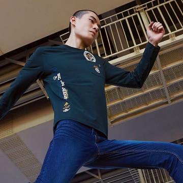 BIG TRAIN善惡達磨口袋彈性T-B20415-49&58