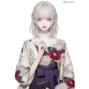 【9 月新作】07-143-0237 人物貼紙 幻想復古浪漫喫茶