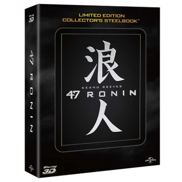 浪人47( 3D+2D )鐵盒版+原著小說 藍光 BD