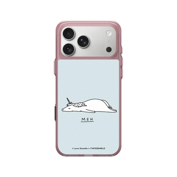 iPhone 17 Pro Max Clear (相機按鈕) 晶醺玫 - ilovedoodle (Lim Heng Swee) - Meh 獨角獸
