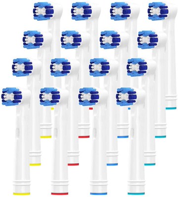 【日本代購】VINFANY 電動牙刷 適用於 OralB 替換刷頭 基本刷頭 4個×4套=16支