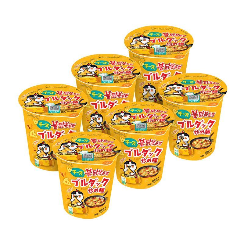 ブルダック炒め麺 CUP チーズ 6個セット 70g×6個